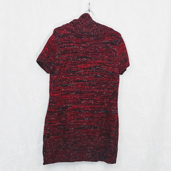 Notations Cowl Neck Long Sweater - Picture 2 of 6